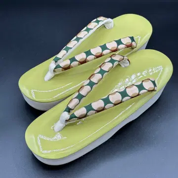 [일본제] EVA 조리 유젠 염색 포멀 캐주얼 경량 기모노 유카타