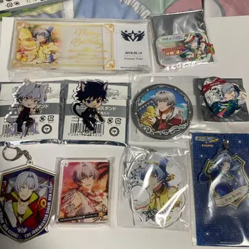 츠키가자키 렌 타케루 sideM 엠마스 아크릴 스탠드 키링 캔뱃지