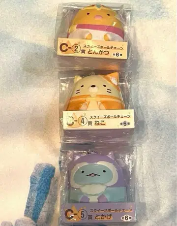 영화 스미코구라시 복권 C상 스퀴즈 볼체인 토카게 고양이 돈카츠