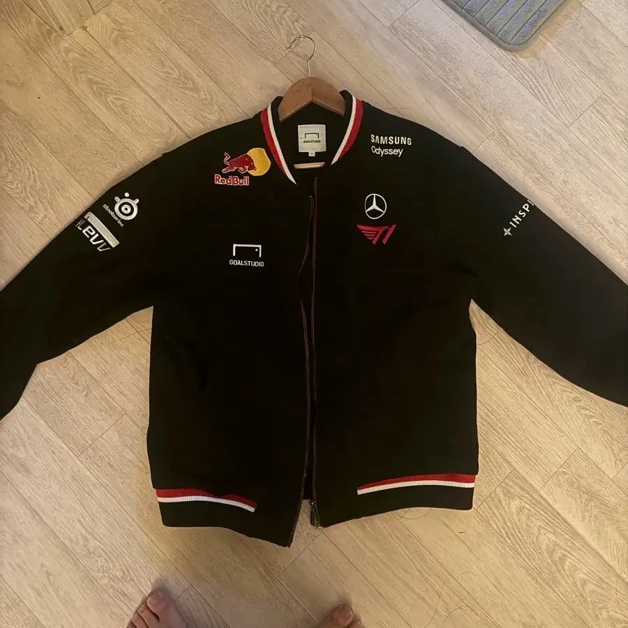 T1 Zeus Faker Gumayusi Keria Worlds Uniform 5 Star Jacket 2024 xxl