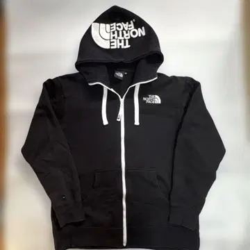 THE NORTH FACE 블랙 풀 집업 후드티 M