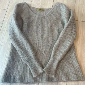 스픽 앤 스팬 Noble 니트 스웨터 모헤어 혼방