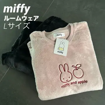 새상품 miffy 미피 복슬복슬 보들보들 룸웨어 상하의 핑크