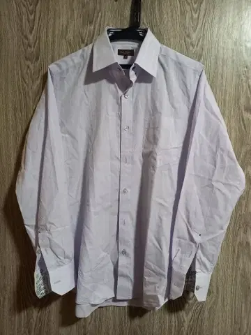 폴 스미스 연보라 긴팔 셔츠 M