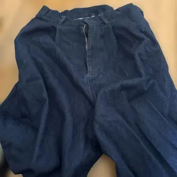 다크 블루 지퍼 플라이 데님 RAGEBLUE 레이지블루