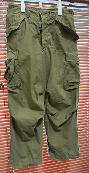 M65 후기 필드 카고 팬츠