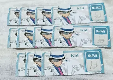 명탐정 코난 티켓풍 카드 괴도 키드