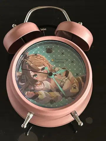 아오기리 고등학교 쿠리코마 코마루 생일 기념 굿즈 음성 포함 알람 시계