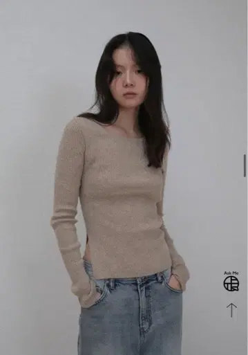 OHOTORO Edge Tie Knit beige