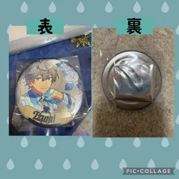 화이트 수트 이즈미 캔뱃지 앙스타