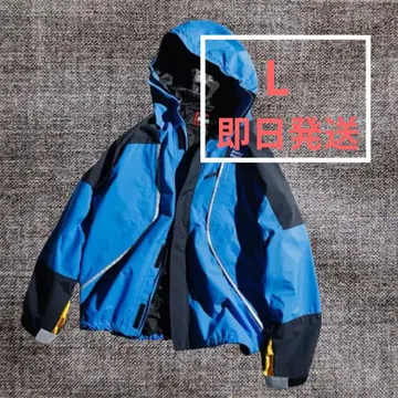 마모트 x 올웨이즈 이퀄라이저 후드티 블루/블랙 L