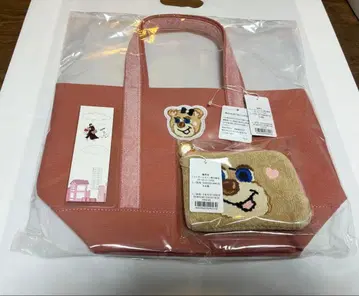 페이러 올드 테디 와펜 토트백 핑크 소/L자 파우치 여아 미개봉