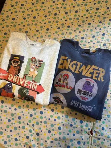 90s 맥도날드 트레이닝복 빈티지 2장 세트!