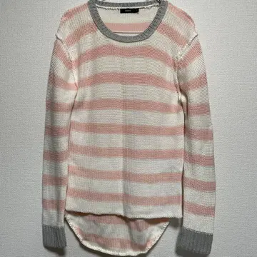 bassike 스트라이프 니트 스웨터 긴팔