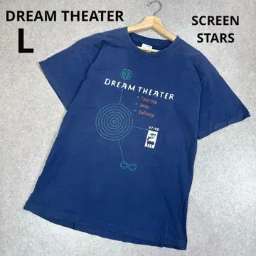 레어 90s DREAM THEATER 빈티지 밴딩 T셔츠 당시 제품