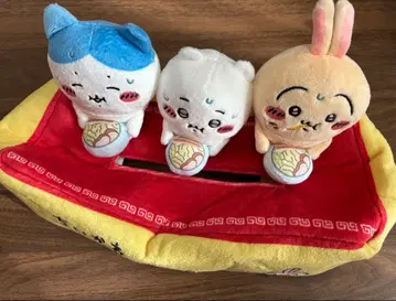 치이카와 제일복권 다 같이 라멘 라스트 원상  티슈 케이스