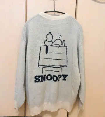 PEANUTS 스누피 스웨터 긴팔
