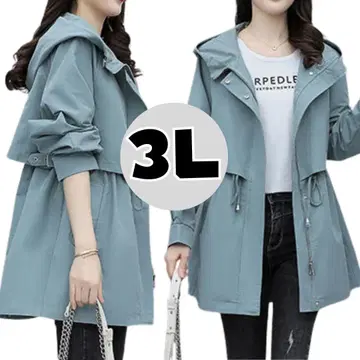 두꺼운 원단 마운틴 후드티 코트*방풍 안감*넉넉한 3L 상당*스모키 블루