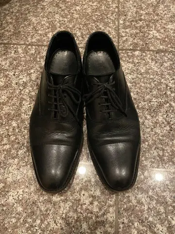 남성용 비즈니스 슈즈 리갈 가죽 신발 블랙