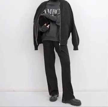 L.Appartement KNIT STRAIGHT PANTS,JAKET