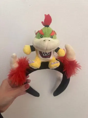 쿠파 봉제 인형 포함 머리띠