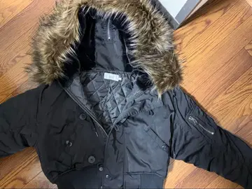 AZUL 블랙 MA-1 자켓 S 사이즈