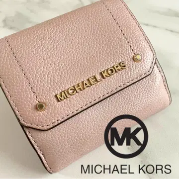 MICHAEL KORS 마이클코어스 3단 폴더형 지갑 핑크
