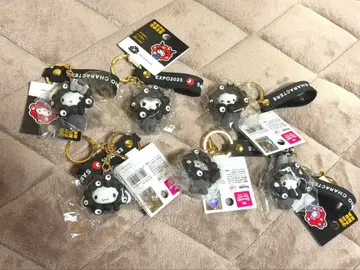 [ 6개 세트 ] 산리오 미야쿠미야쿠 흑백 키링