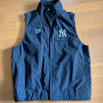 New York Yankees 나일론 베스트 네이비