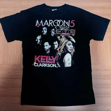 Maroon 5 Kelly Clarkson 구제 티셔츠