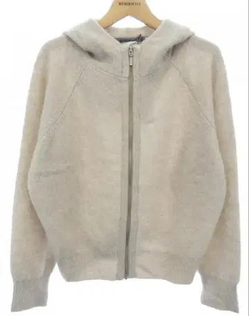 transit par such 울 캐시미어 니트 후드티