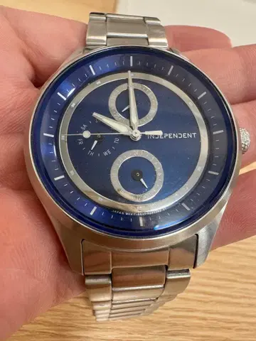 CITIZEN INDEPENDENT 솔라 아날로그 시계