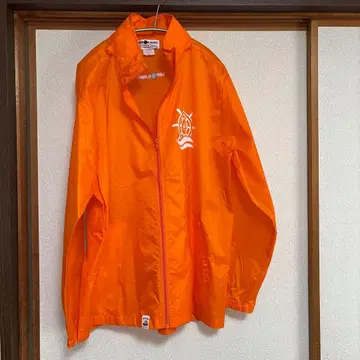 일본 마루 NIPPON MARU 윈드 브레이커 XL 오렌지
