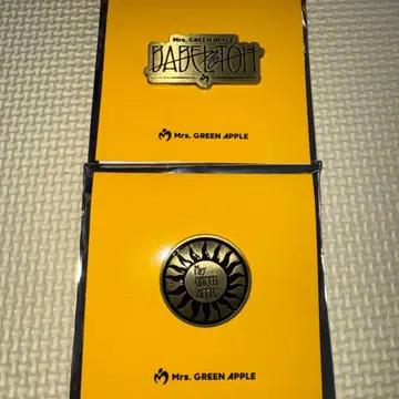 Mrs. GREEN APPLE 바벨 랜덤 가챠 핀즈 2종 세트