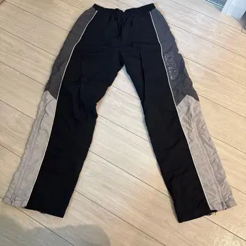 X-GIRL 사이드 스트라이프 팬츠