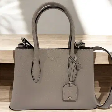 케이트 스페이드 핑크 베이지 핸드백