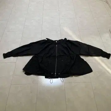 프릴 블랙 자켓