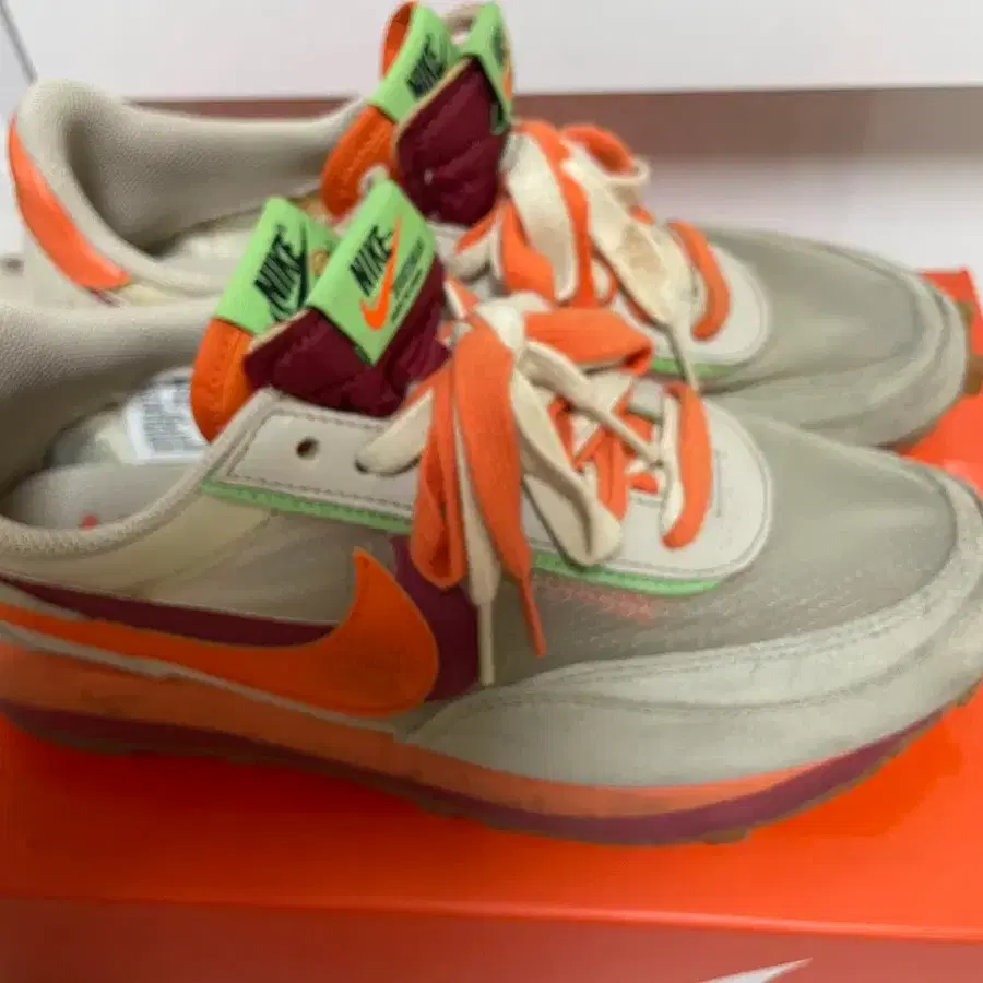 Nike Sacai LDWaffle Orange Blaze 265