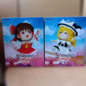 동방Project 유유코풍 SD 피규어 하쿠레이 레이무 키리사메 마리사