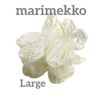 [ 새상품 ] 마리메꼬 헤어 클립 라지 우니코