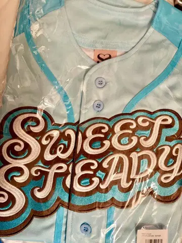 SWEET STEADY 스이스테 최애 어필 유니폼 스카이블루 오토이 유이