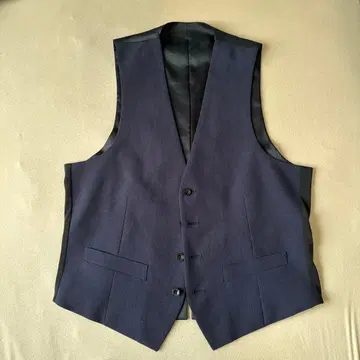 SUIT SELECT 네이비 수트 베스트 A4