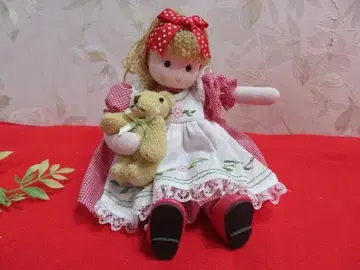 6ee1004 회전 인형 오르골 H13cm 여아