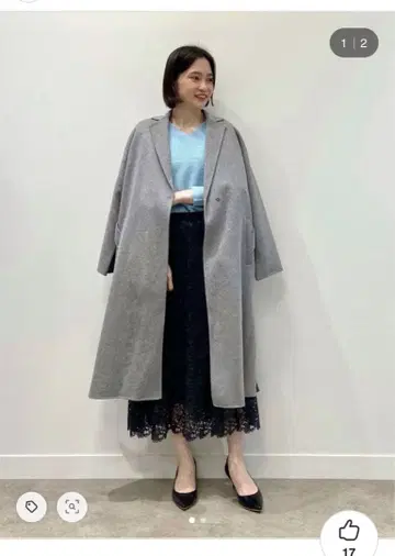 해밀턴 울 리버 테일러 코트 40