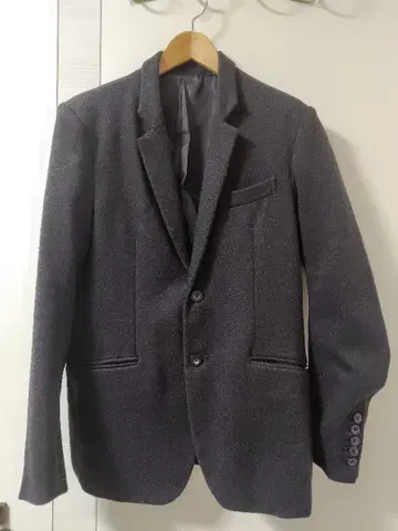 LISS 테일러드 자켓 다크 그레이