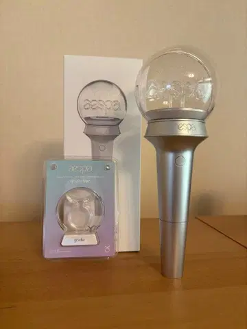 aespa 응원봉 지젤 Giselle 커스텀 엠블럼 부착