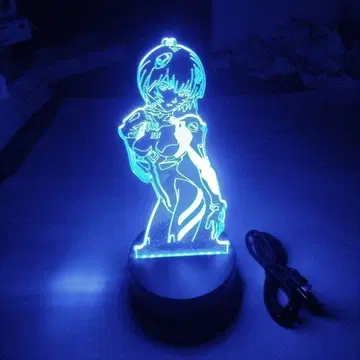 에바 EVA 아야나미 레이 Led 라이트 미사용