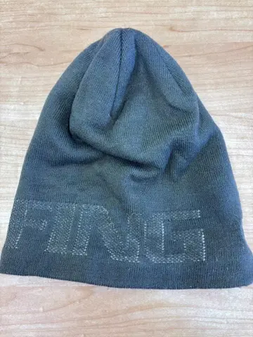 BRIEFING 니트 모자 카키색