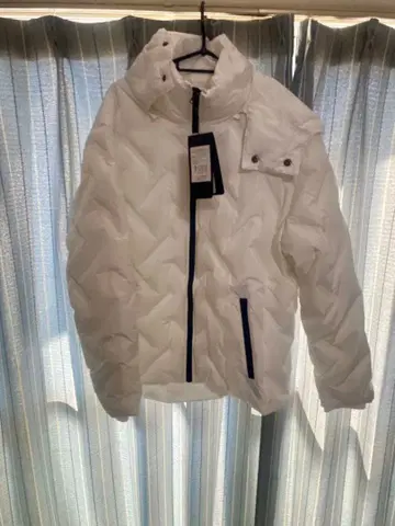 후드 탈부착 심리스 충전솜 블루종 다운 자켓 XL LL 남성용