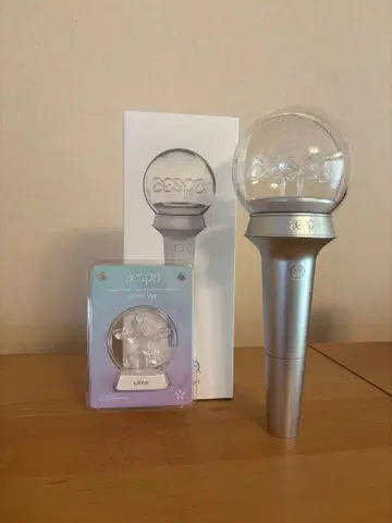 aespa 응원봉 윈터 Winter 커스텀 엠블럼 포함